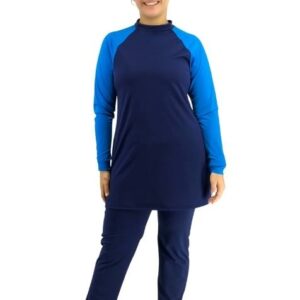 SunSafe Long Navy/BlueJewel - Image 1