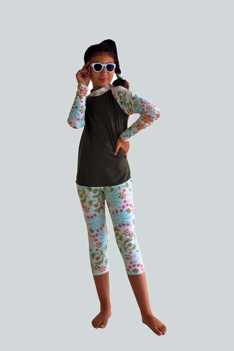 Girls sun cheap safe suit