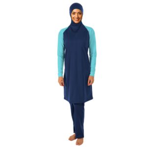 Modest-Fit Mid Denim/Aqua